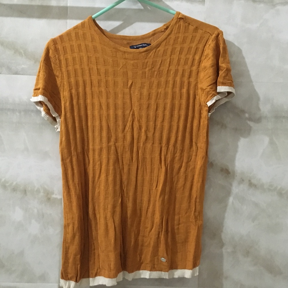 Allen Solly Yellow Top - Picture 4 of 7